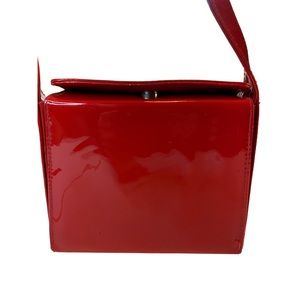 Naturalizer Red Patent Leather Womens Pocketbook